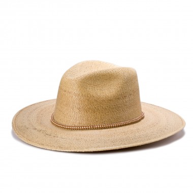 Koldo Mexican palm hat with...