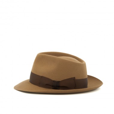 Cosme classic felt hat with...