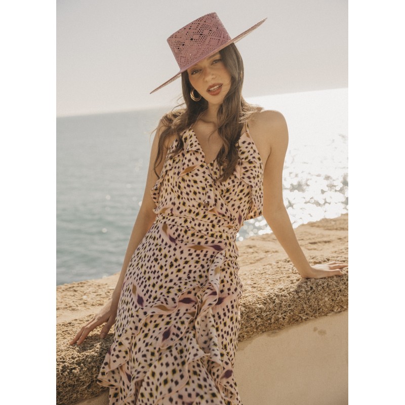 Natural straw guest hat | LA VEGA