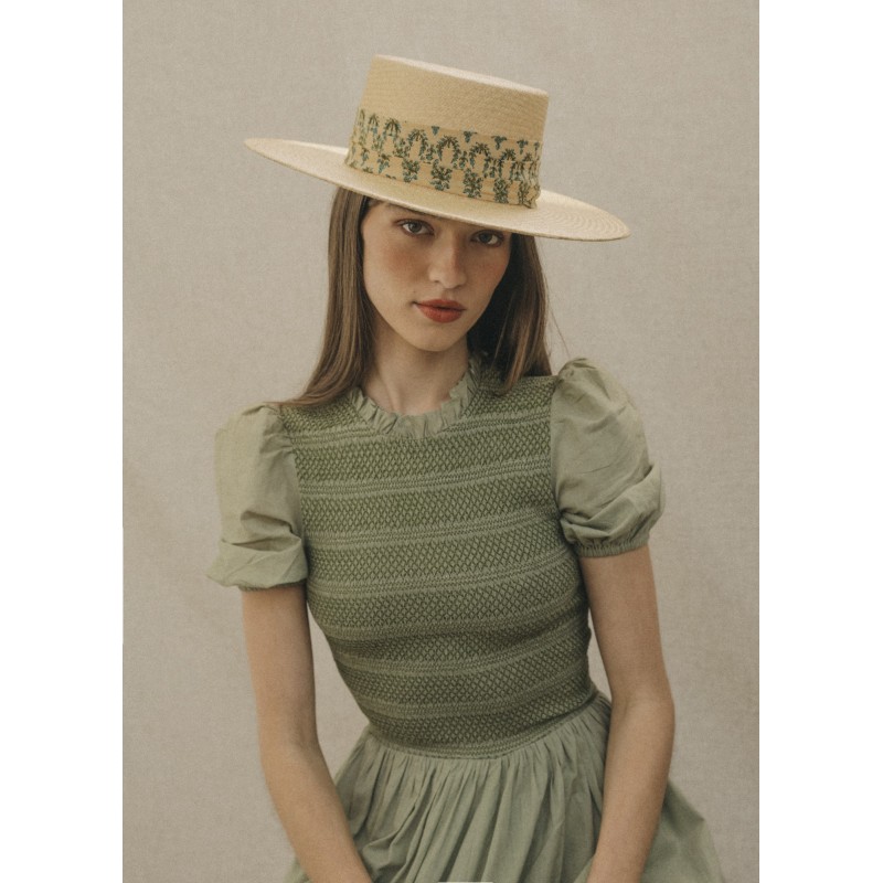Handmade women's Panama hat | ILLETES