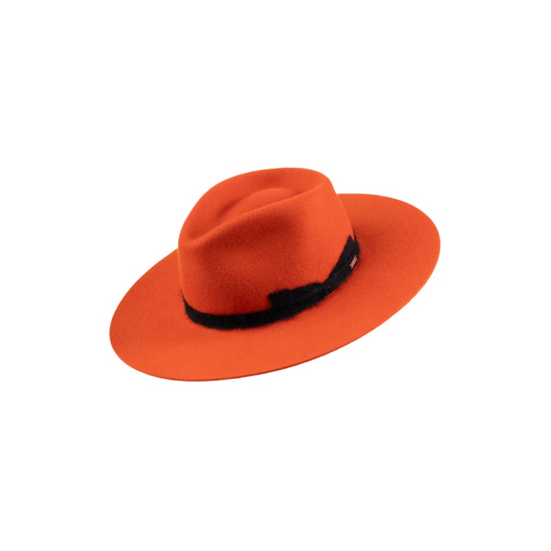 sombrero fedora de ala ancha