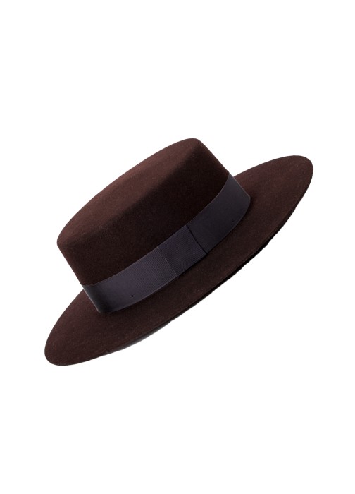 Molina | Women's wide brim felt hat | Man Felt hat | Fernández y ROCHE