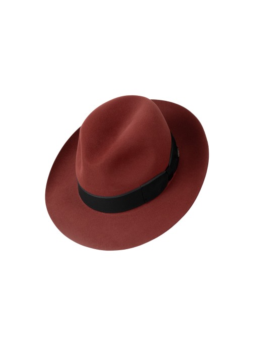 Peter I Sombrero fedora hombre en fieltro de pelo I Fernández y ROCHE