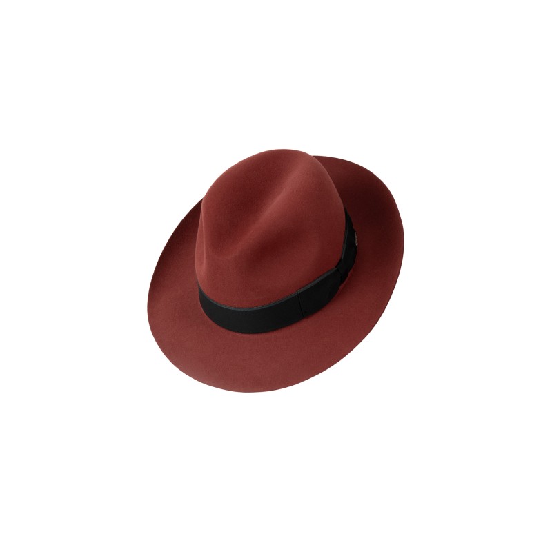 Peter I Men's fedora hat made of fur felt I Fernández y ROCHE