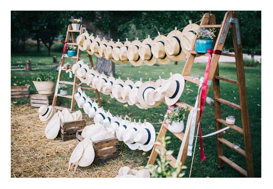 sombreros para bodas decoracion